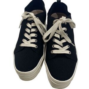 Gianni Bini MarnahTwo Lace-Up Platform Sneakers Size 7.5M